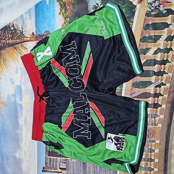 Malcolm X Basketball Shorts Size Large NWT‎ - Picture 1 of 8